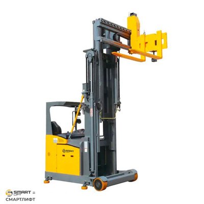 Узкопроходный ричтрак OPD15 (1500 кг; 5 м; 48В / 1000Ач) СМАРТЛИФТ (SMARTLIFT) Узкопроходный ричтрак OPD15 (1500 кг; 5 м; 48В / 1000Ач) СМАРТЛИФТ (SMARTLIFT)