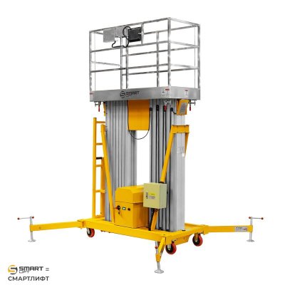 Подъемник двухмачтовый GTWY 12-200S (T) (220В; 200 кг; 12 м) СМАРТЛИФТ (SMARTLIFT) / СМАРТ (SMART) Подъемник двухмачтовый GTWY 12-200S (T) (220В; 200 кг; 12 м) СМАРТЛИФТ (SMARTLIFT) / СМАРТ (SMART)