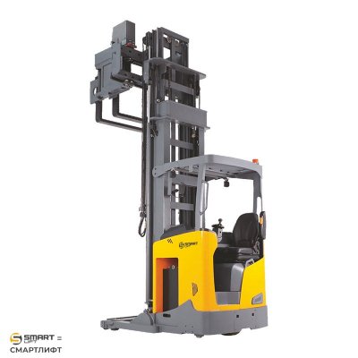 Узкопроходный ричтрак OPD15Z (1500 кг; 7 м; 48В / 450Ач) СМАРТЛИФТ (SMARTLIFT) Узкопроходный ричтрак OPD15Z (1500 кг; 7 м; 48В / 450Ач) СМАРТЛИФТ (SMARTLIFT)