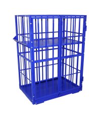 Шкаф каркасный металлический ШТМ 2 (600х900х1200) без колес