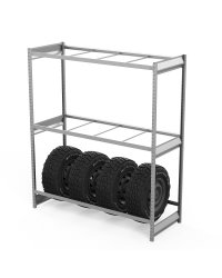 Стеллаж грузовой СГ Ультра (2500х1800х500) 3 яруса, без настила, для шин, дисков, колес (СГУ 2518053бн) Стеллаж грузовой СГ Ультра (2500х1800х500) 3 яруса, без настила, для шин, дисков, колес (СГУ 2518053бн)