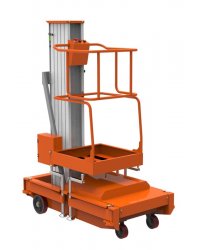 Подъемник мачтовый телескопический 125 кг 8 м TOR GTWY8-100 AC 220V 1-мачтовый (от сети) (G)