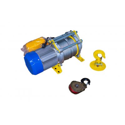 Лебедка TOR CD-300/600-A (KCD-300/600 kg, 220В) с канатом 60 м 24 м/мин (алюминиевый корпус) Лебедка TOR CD-300/600-A (KCD-300/600 kg, 220В) с канатом 60 м 24 м/мин (алюминиевый корпус)