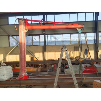 Кран консольный поворотный ручной TOR PSJ34025 250 кг, высота 3 м, стрела 4 м Кран консольный поворотный ручной TOR PSJ34025 250 кг, высота 3 м, стрела 4 м