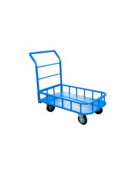 Тележка платформенная TOR ТП-МБ (700х1200) с бортами (колеса 160мм) Тележка платформенная TOR ТП-МБ (700х1200) с бортами (колеса 160мм)