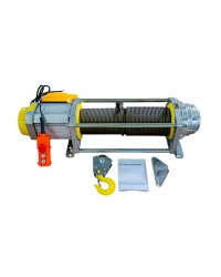 Лебедка TOR CD-1000-A (KCD-EC-1000 kg, 380В) с канатом 100 м (алюминиевый корпус)