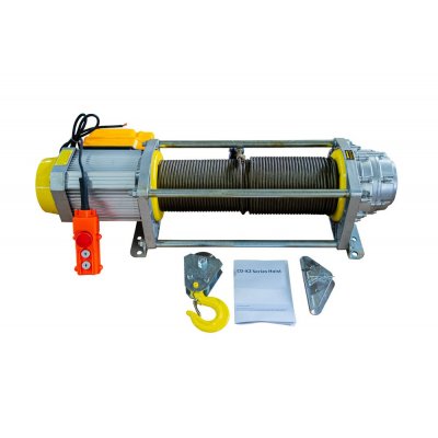 Лебедка TOR CD-1000-A (KCD-EC-1000 kg, 380В) с канатом 100 м (алюминиевый корпус) Лебедка TOR CD-1000-A (KCD-EC-1000 kg, 380В) с канатом 100 м (алюминиевый корпус)