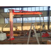 Кран консольный поворотный ручной TOR PSJ35025 250 кг, высота 3 м, стрела 5 м